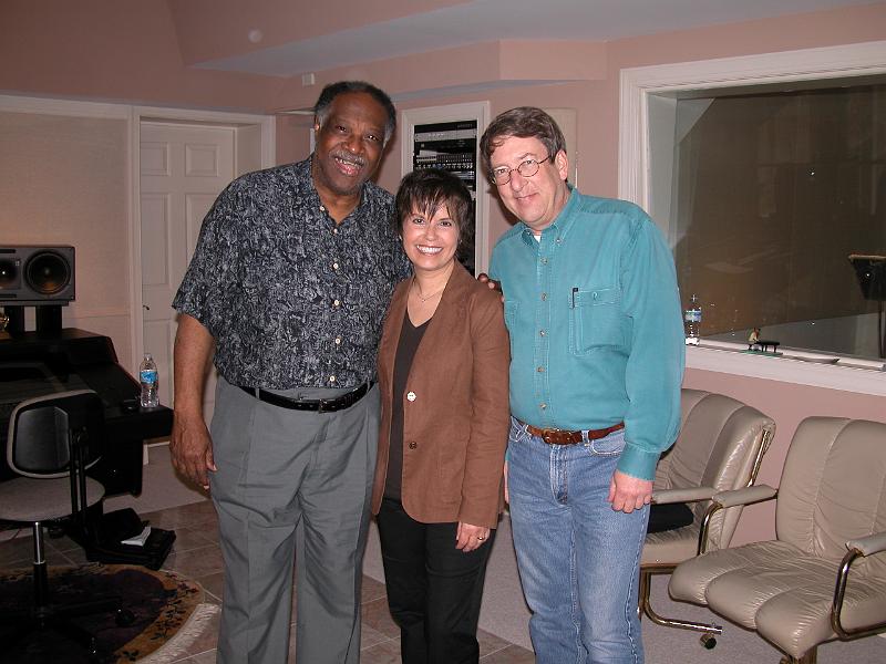 Houston Person, Diane, Cole Burgess.JPG - Houston Person, Diane and Cole Burgess